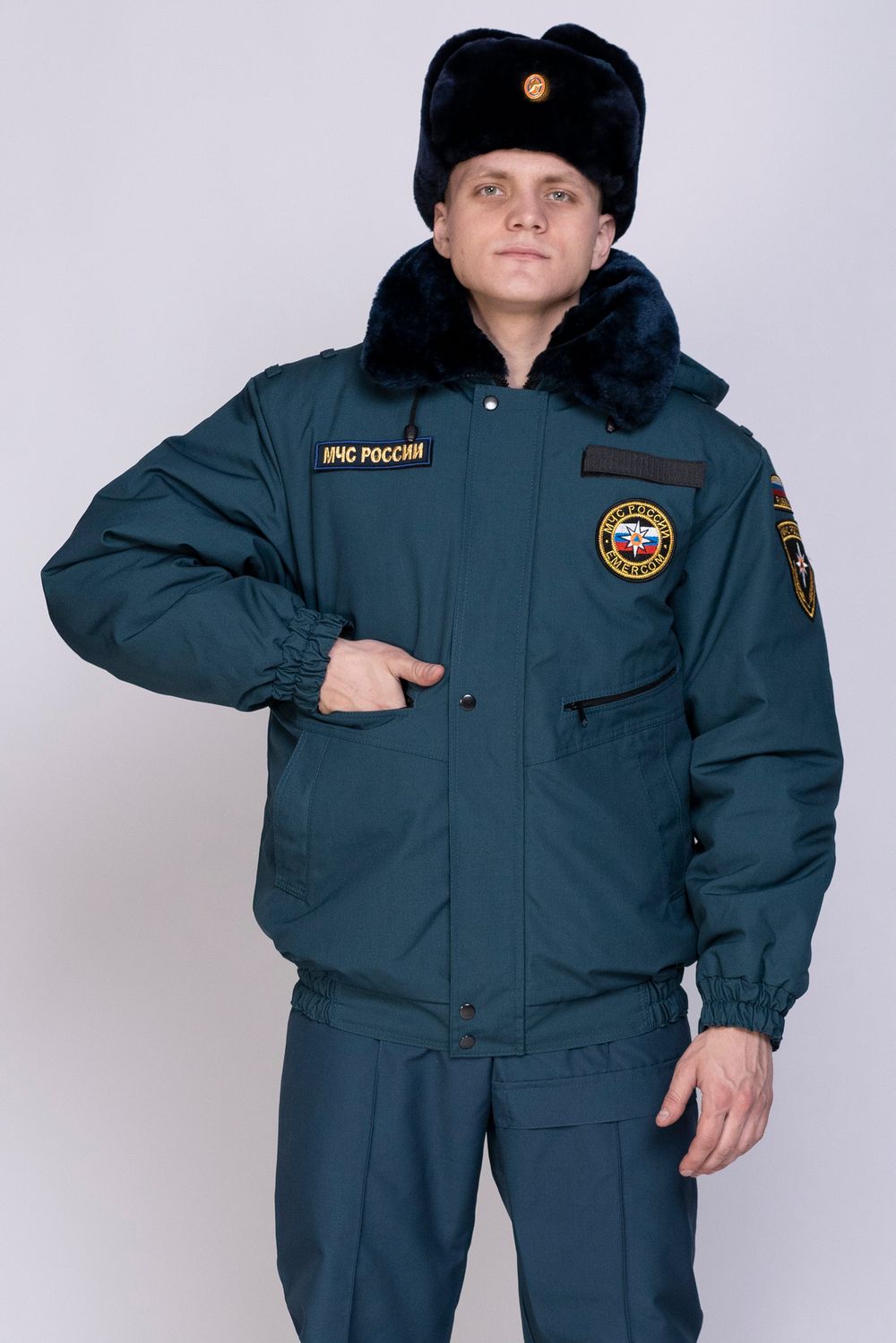 Куртка утепленная укороченная