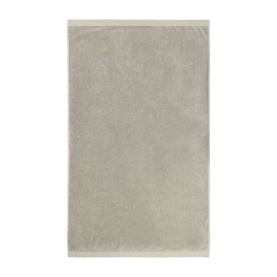 Полотенце банное бежево-серого цвета из коллекции essential, 90х150 см