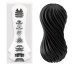 Мастурбатор TENGA FLEX Rocky Black (Цвет: черный)