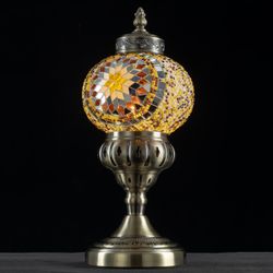 Citilux Каир CL419815 Настольная лампа Мозаика Янтарь