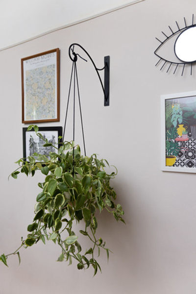 Крючок для подвесных кашпо (черный)