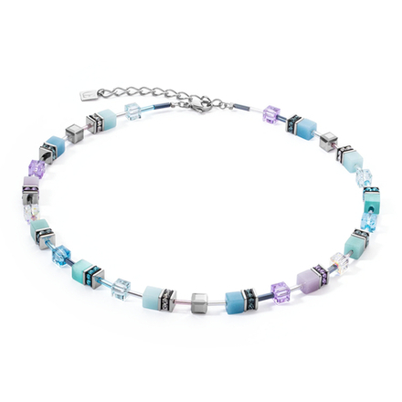 Колье Coeur de Lion Aqua-Lilac 2838/10-2026