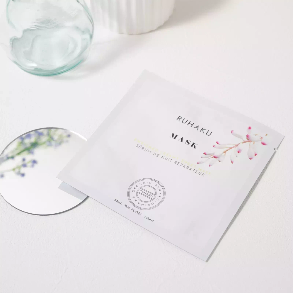Ruhaku Тканевая питательная кремовая маска для лица Рухаку- Enriched Creamy Sheet Mask, 5 шт.