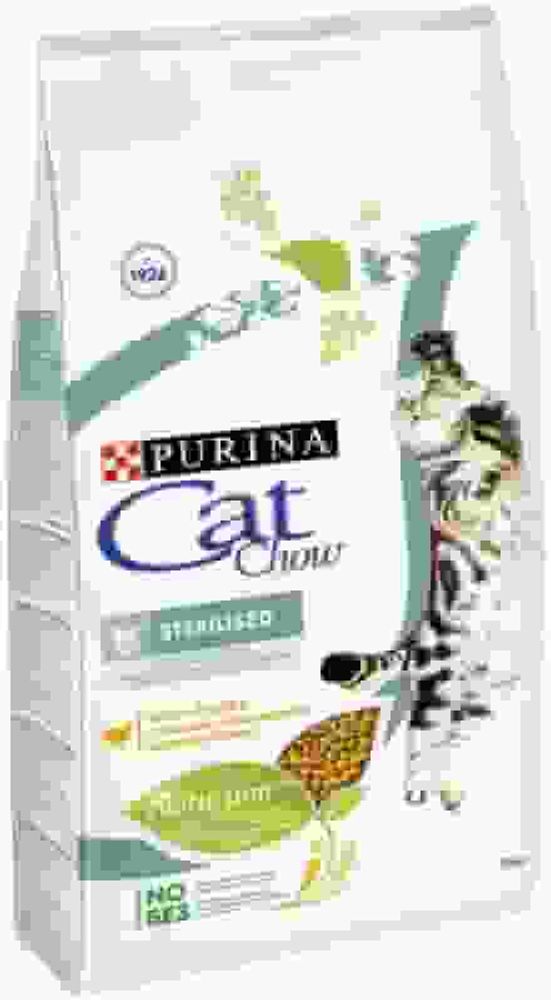 CAT CHOW корм для стерилизованных кошек с индейкой 15кг CAT CHOW корм для стерилизованных кошек с индейкой 15кг