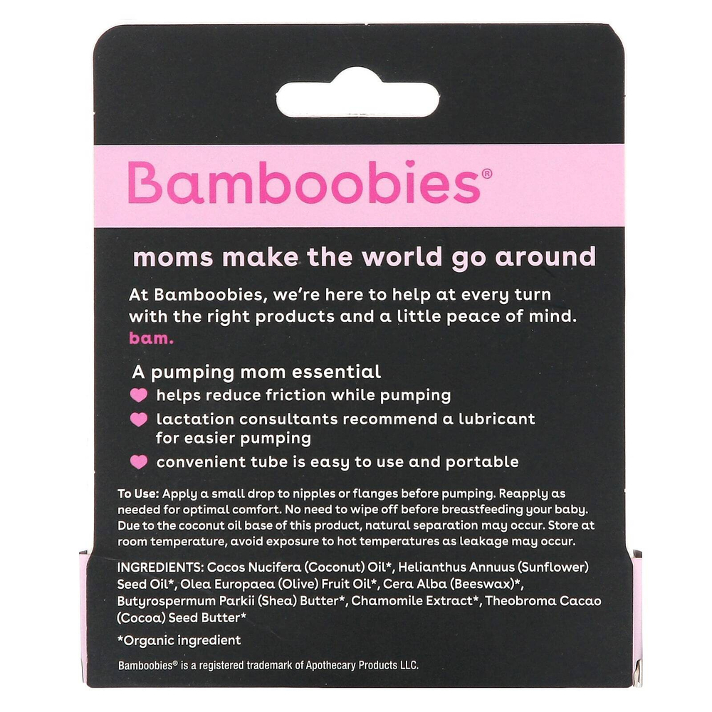 Bamboobies, смазка для перекачивания, 14,8 мл (0,5 жидк. унции)