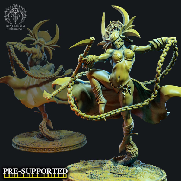 Танцор смерти Death Dancers 32мм Миниатюра