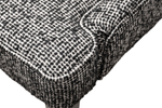 Стул Garda Decor Элегантный (Elegante) рогожка золото, черный Santo302-CHZOL 56*65*101 см