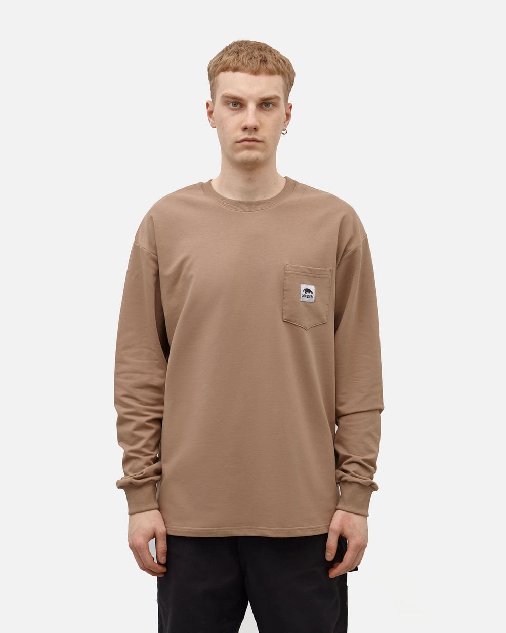 Лонгслив Anteater Phat Long098 бежевый