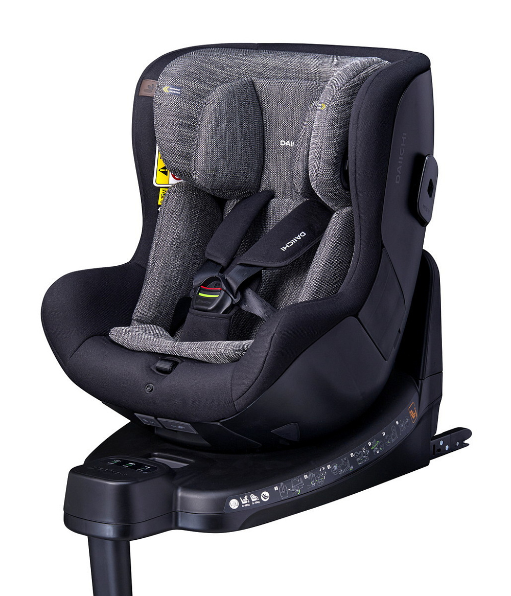 Автокресло Daiichi One-FIX 360 i-Size Season2 DA-D5100 Two-tone-black