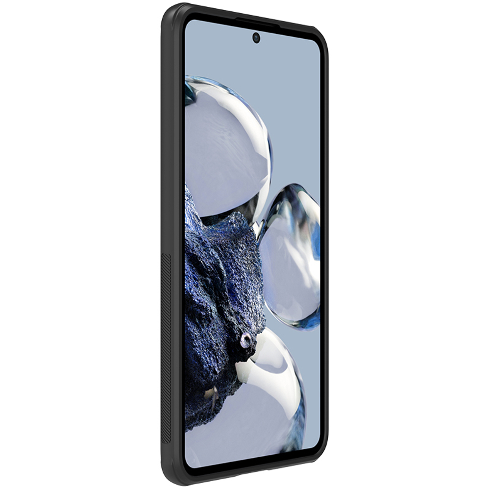 Усиленный двухкомпонентный чехол черного цвета от Nillkin для Xiaomi 12T Pro, серия Super Frosted Shield Pro