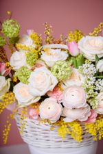 Корзина Цветочный сад