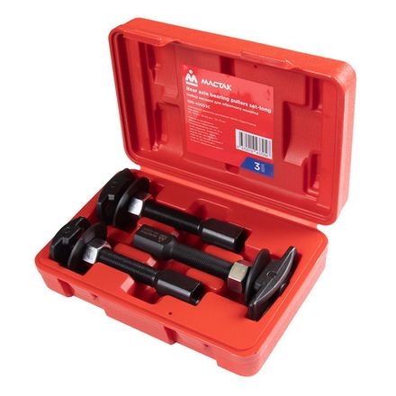 Цена на МАСТАК (100-40003C) Набор насадок для обратного молотка, кейс, 3 предмета