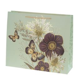 GAEM Пакет подарочный (бумага 210г/м2, блок микс 12шт), L38 W12 H32 см, 4в.