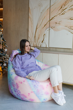 Кресло Мешок Груша Абстракция (XL, Классический)