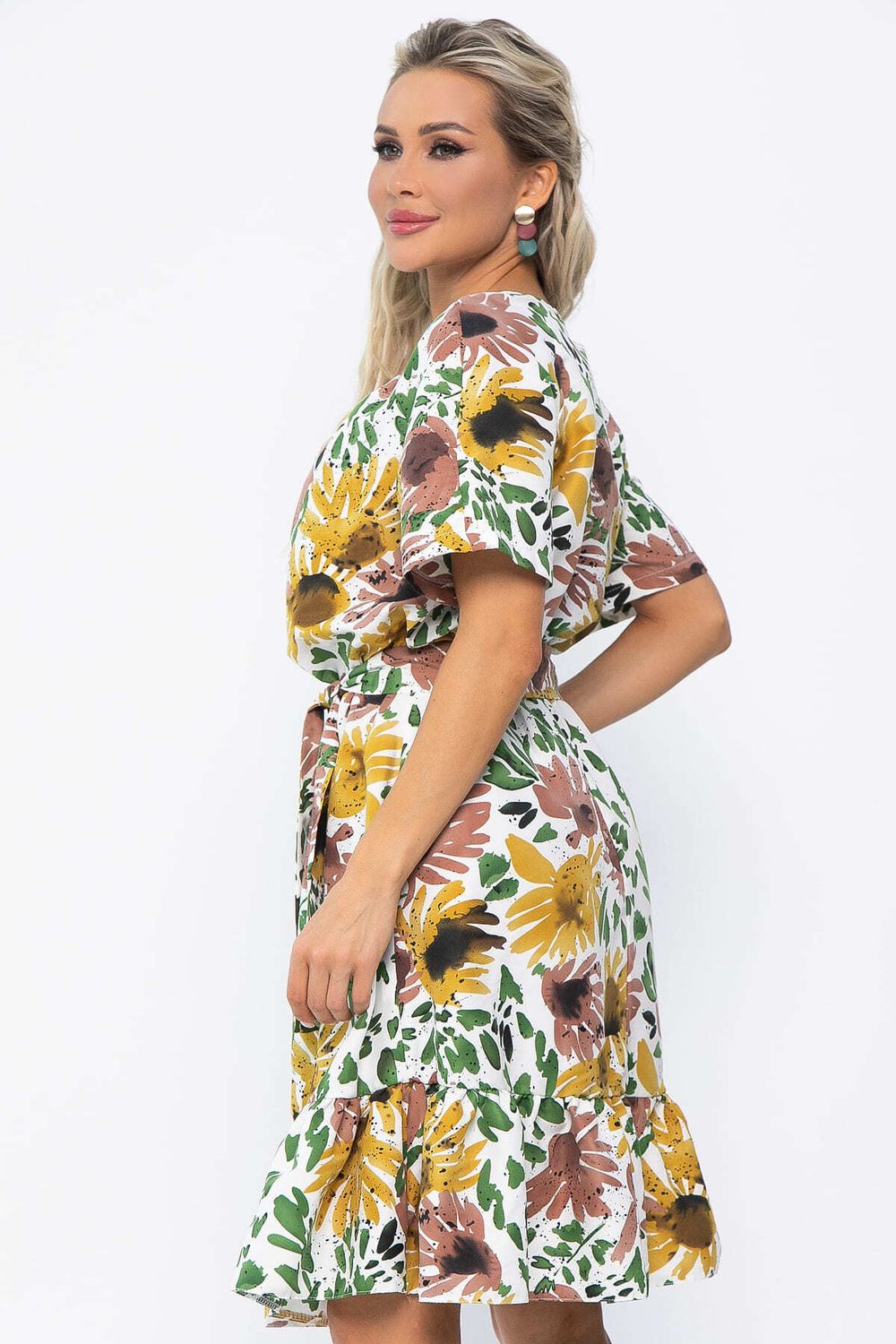 Платье Алания НЬЮ (цветы) П13627-10М LT Collection