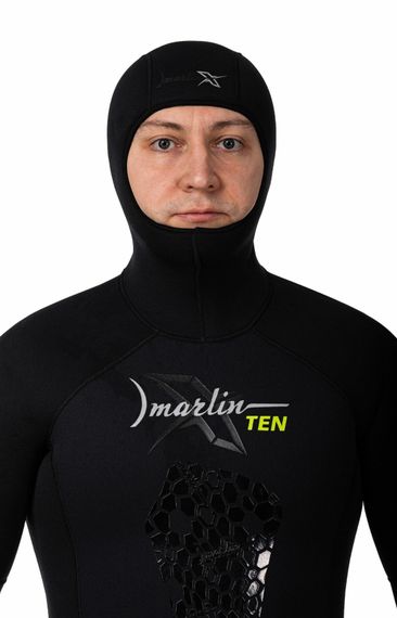 Гидрокостюм Marlin TEN черный 7 мм