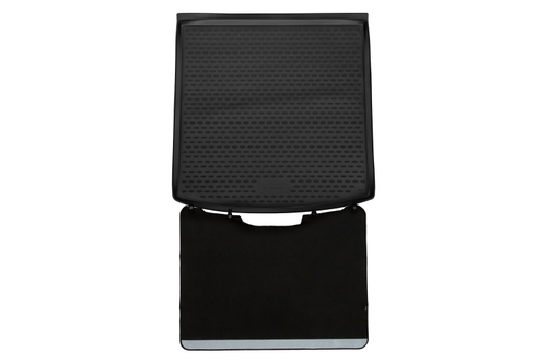 Коврик в багажник для с функцией защиты бампера Standard для SKODA Kodiaq, 2017-, кроссовер, 5 мест, 1 шт. (полиуретан) арт.ELEMENT.SET.066