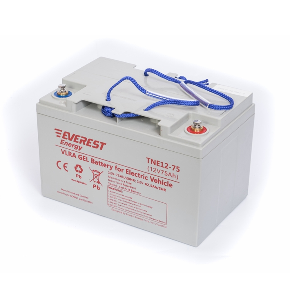 Тяговая аккумуляторная батарея EVEREST TNE 12-75