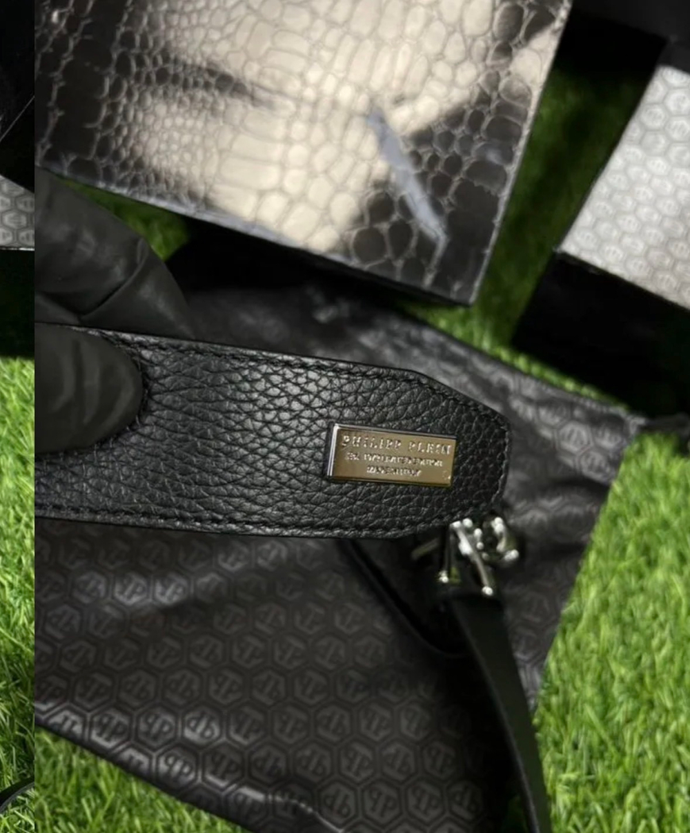 Кожаный ремень Philipp Plein Skull новый оригинал