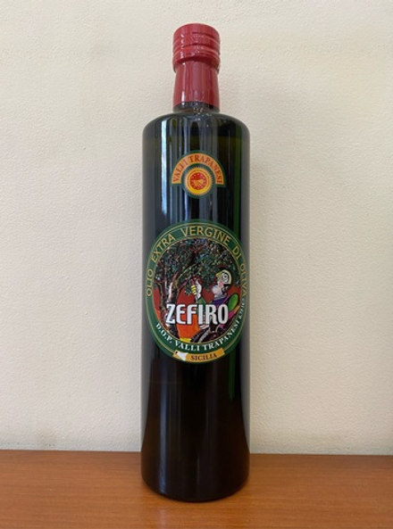 Оливковое масло ZEFIRO Extra Virgin D.O.P. Valli Trapanesi, 750 мл, Италия