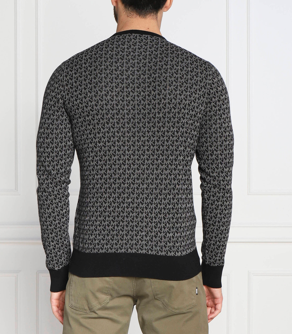 свитер micro signature Michael Kors - серый(CR3606K469)