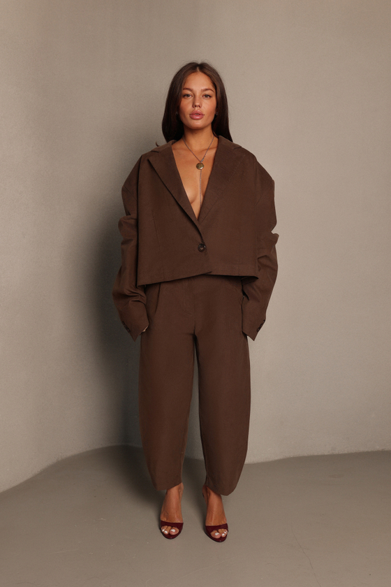 Брюки из вельвета