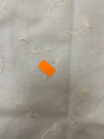 Дефект ткани. Пятно. Топ Air с коротким рукавом из хлопка 100%. Цвет айвори. Размер M. №18