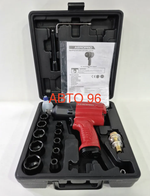AP17808A (A398) / Пневмогайковерт ударный, 1/2", 7800rpm, 1100нм, с набором головок и удлинителем AeroPro Оптом