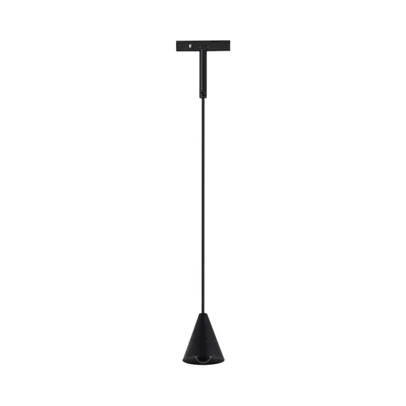 ST689.436.05 Магнитный трековый светильник Черный LED 1*5W 3000K Lm350 Ra>80 60° IP20 D80xH98 24V СУПЕР5