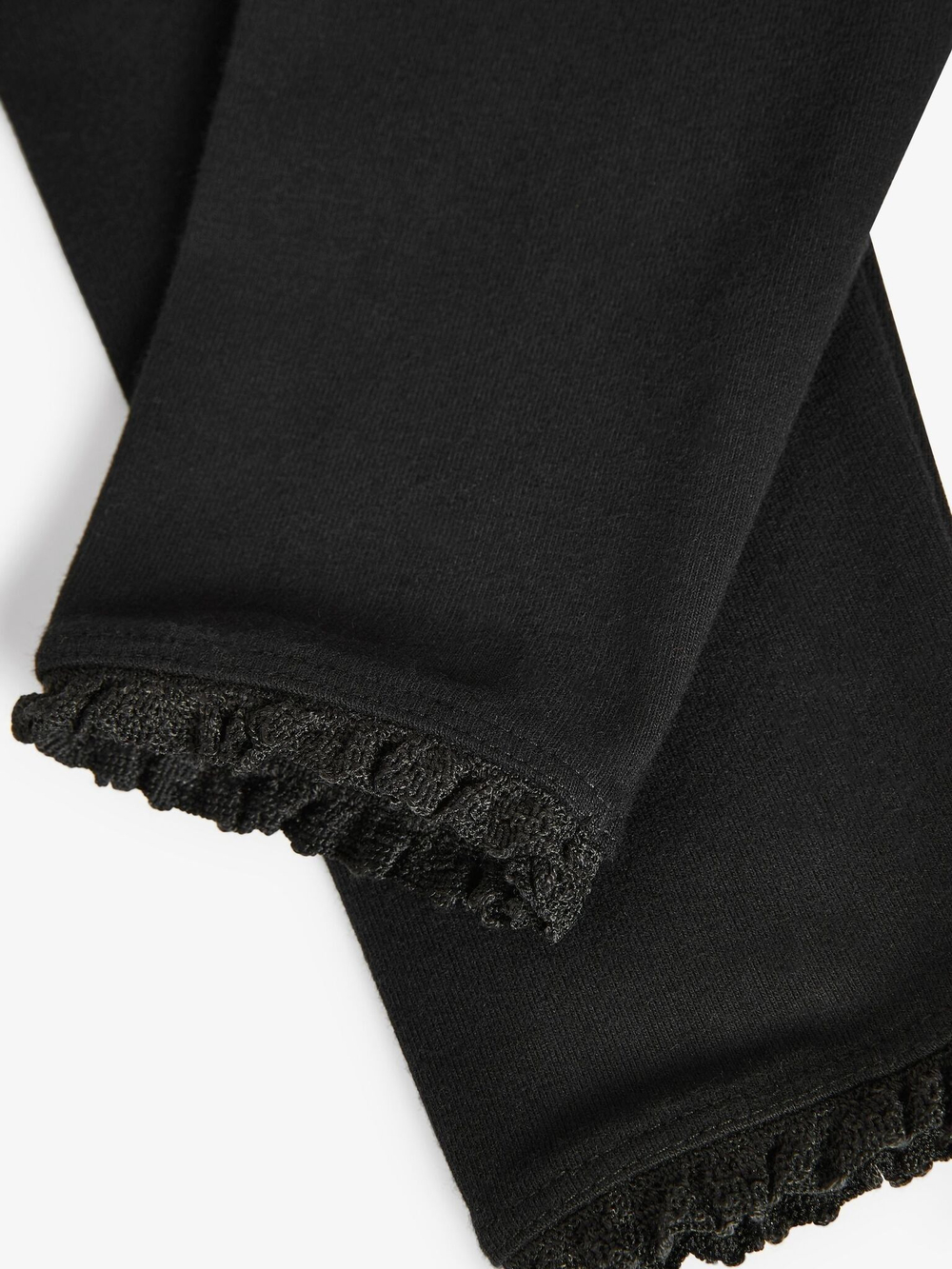 Легинсы с рюшами для девочки Next 549-756, Черный