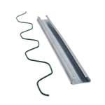Клипса, профиль оцинкованный под пружину зигзаг 0,7мм