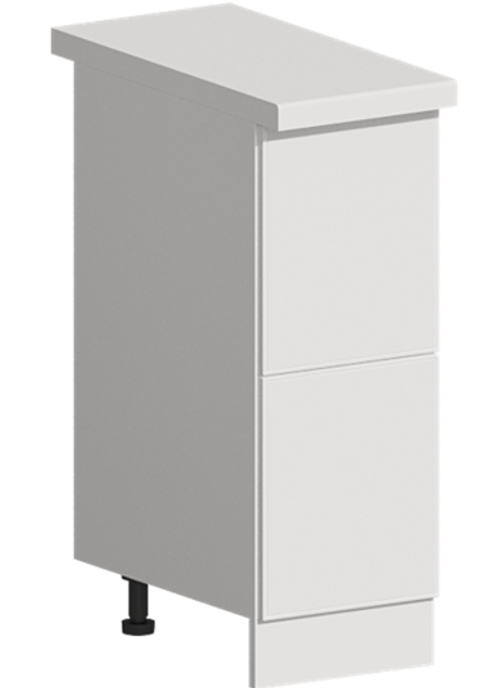 Кухня Модуль ШН2Я 300 Вотан / Белый Софт