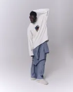 Лонгслив One Two Avava Coconut Milk белый