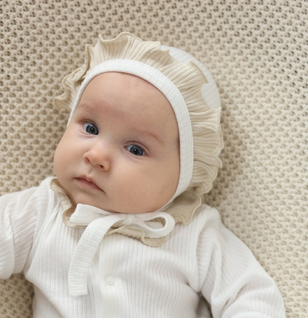 Чепчик с рюшей