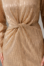 51595 Платье женское (золото)