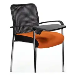 Стул офисный Афродита Люкс со столиком хром