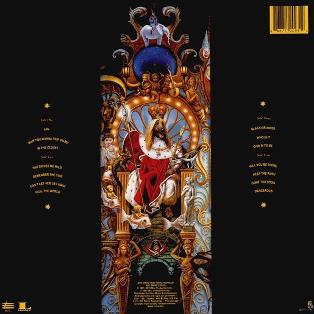 Michael Jackson. Dangerous (2 LP) Майкл Джексон. Новая запечатанная виниловая пластинка