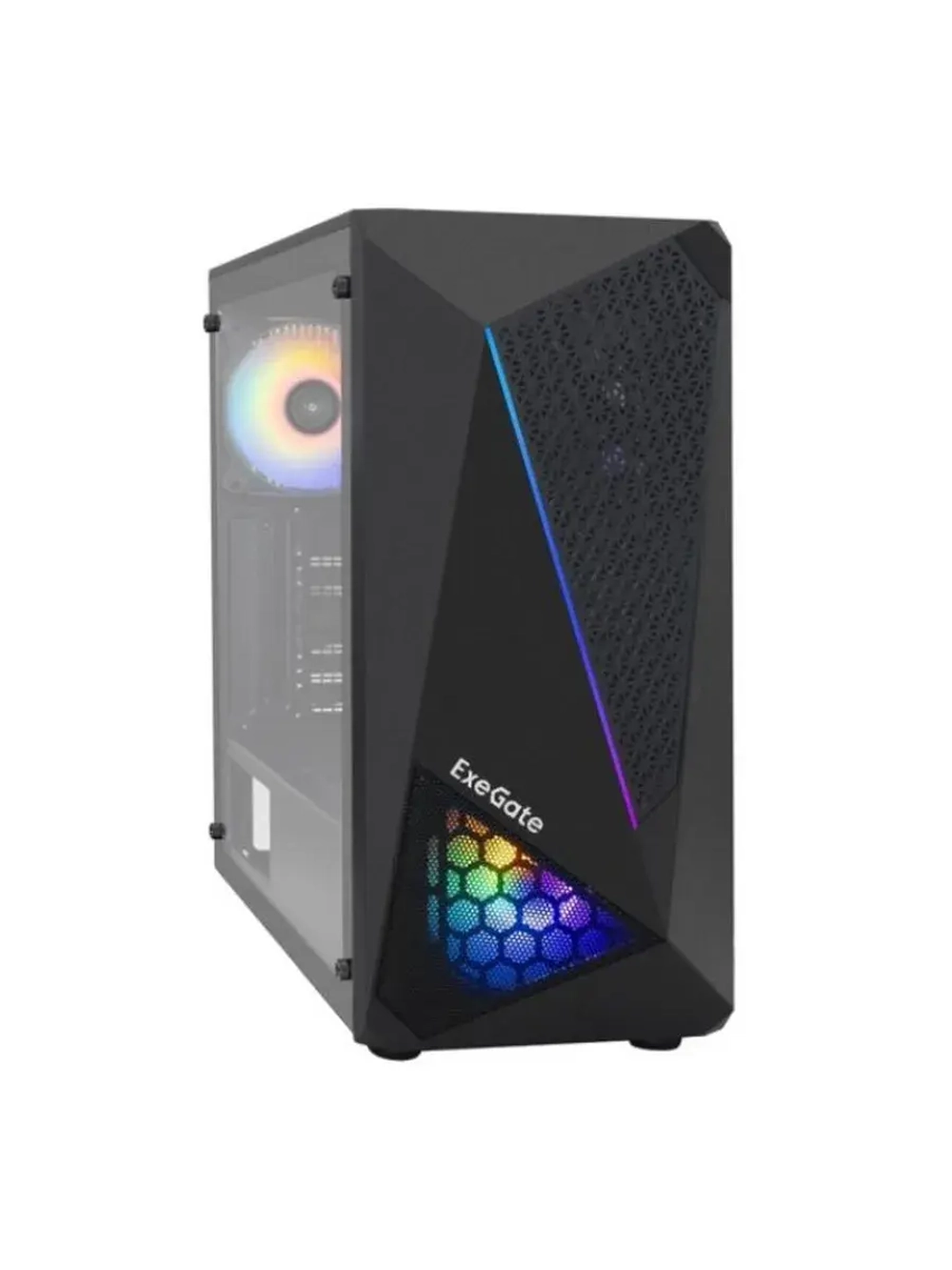 Компьютерный корпус EVO-8225-NPX700 ATX EX293016RUS BLACK