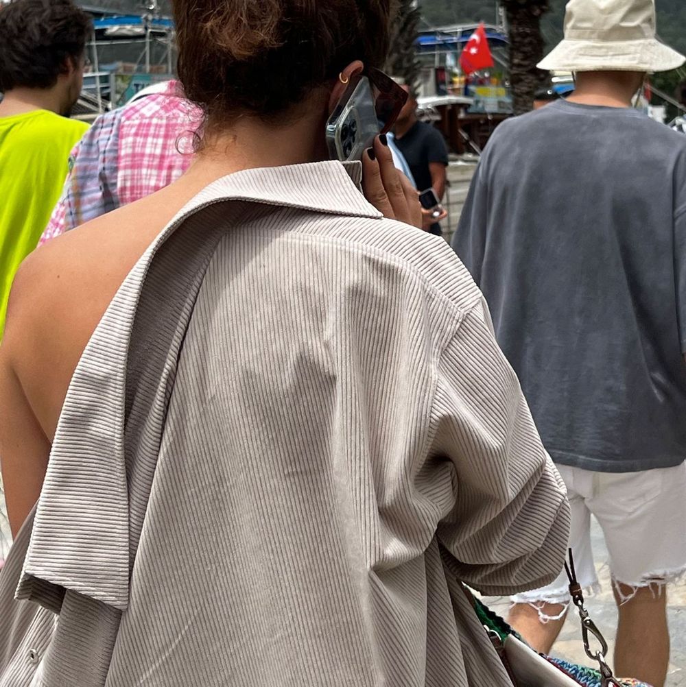 Рубашка Смерч #4 Вельветовая Бежевая