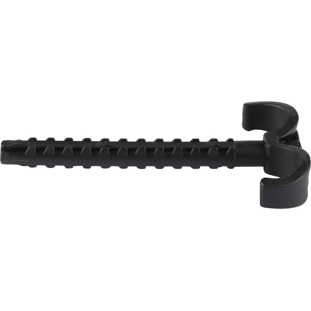 Дюбель-крюк двойной, для труб д.16мм, длина 80мм