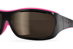 Спортивные очки LiP Tide / Gloss Black - Pink Rubber / PC Polarized / Levante Series Chroma Brown