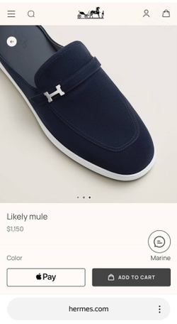 Мюли Hermes Likely