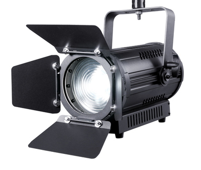 LED Studio Fresnel Fan-Less No Noise 100W — бесшумный Fresnel прожектор с зумом 15–50°
