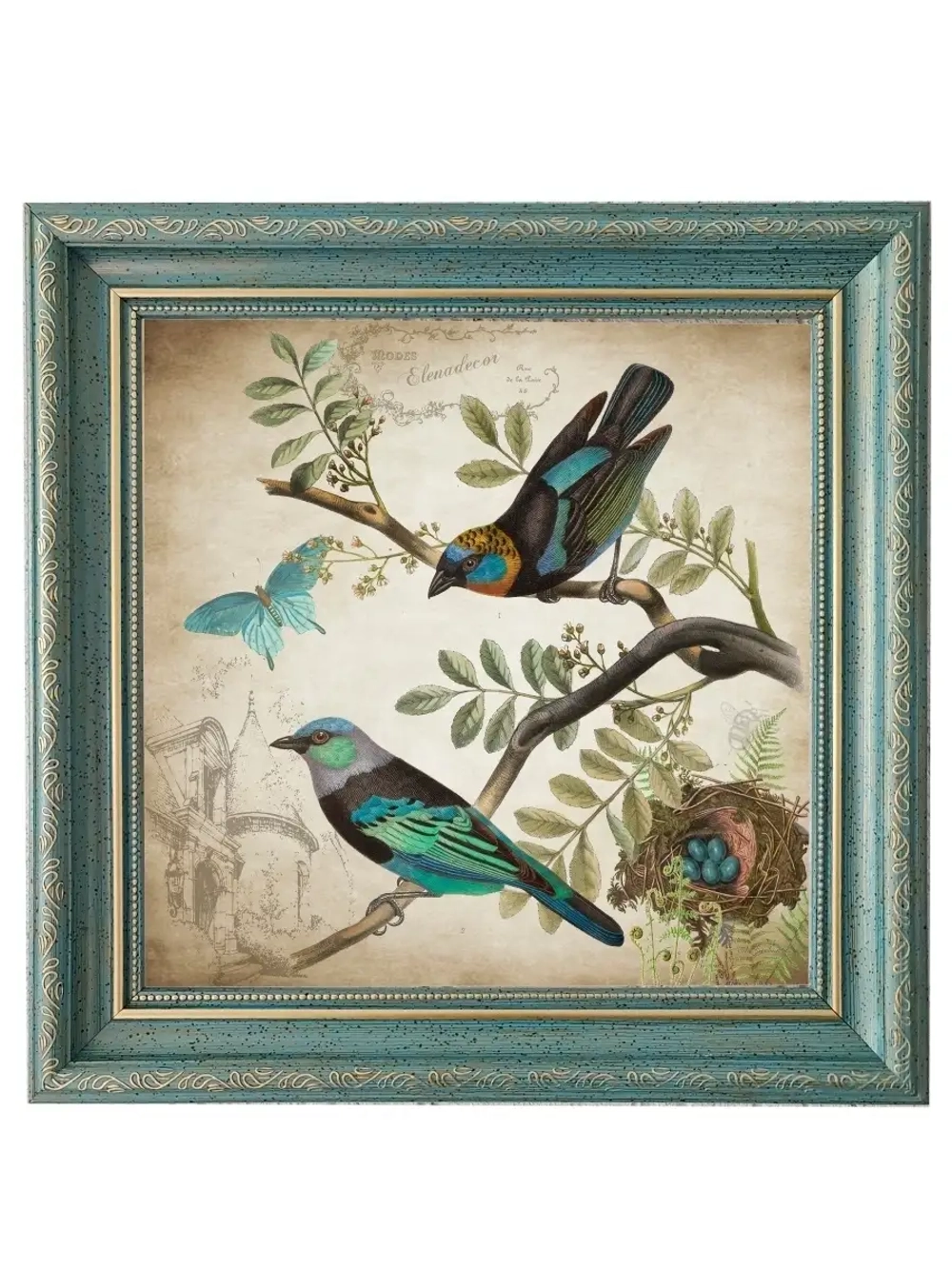 Картина на стену интерьерная на холсте 25*25 см