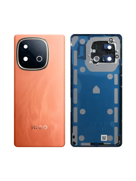 Задняя крышка для Iqoo NEO 10 оранжевая китайская версия (Orange) со стеклом камеры