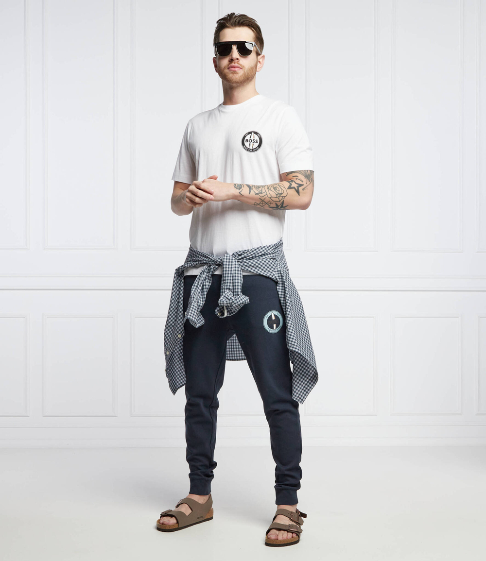 спортивные штаны javan_ch BOSS BLACK - темно-синий(50469216)