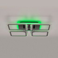 Citilux Марсель Смарт CL232A145E RGB Умная люстра Чёрная