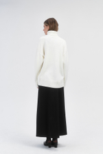 Свитер с воротом из шерсти мериноса