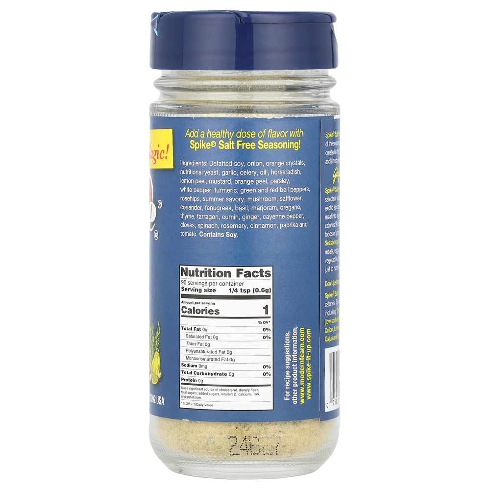 Spike, Приправы без соли, 54 г (1,9 унции)