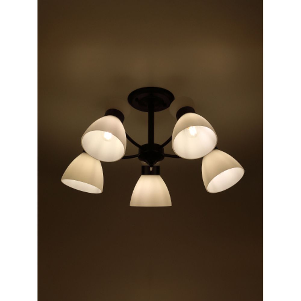 Люстра Rivoli Aemilia 9185-305 5хЕ27 60 Вт модерн | Rivoli
